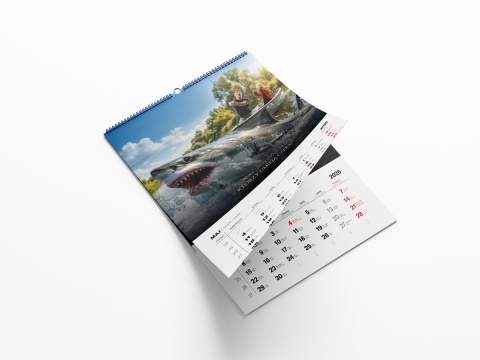 Kalendarz z Babcią Tosią 2026 13 kartkowy